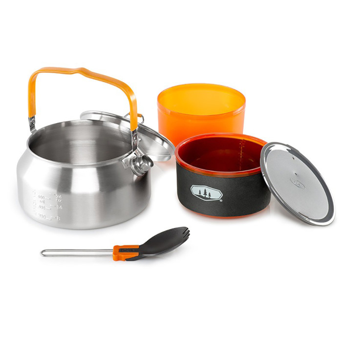 Набір посуду GSI Outdoors Glacier Stainless Ketalist 