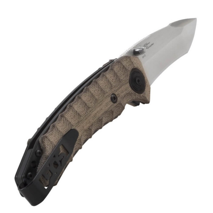 Ніж SOG Kiku Satin dual direction, VG10 