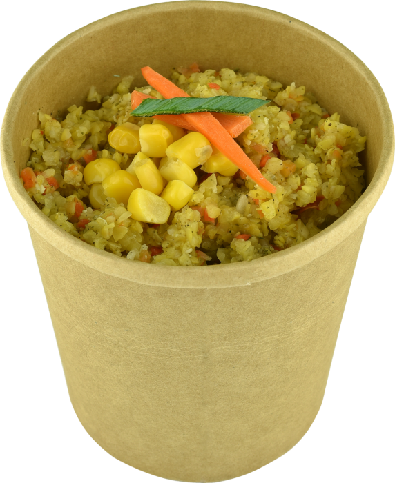 Кукурудзяна каша з овочами Happy Elk (упаковка для запарювання) AV0004 