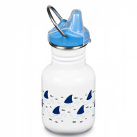 Пляшка для води Kid Kanteen Classic Sippy Cap Sharks 355 мл