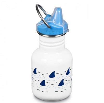 Пляшка для води Kid Kanteen Classic Sippy Cap Sharks 355 мл