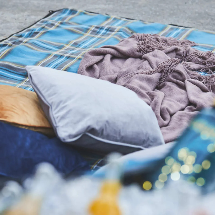 Килимок для пікніка Uquip Scotty L Petrol/Grey (243102) 