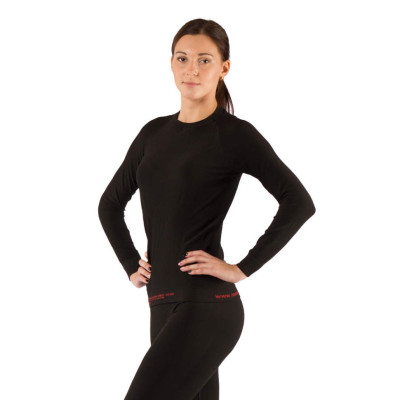 Футболка жіноча Lasting Atala, чорна, S/M