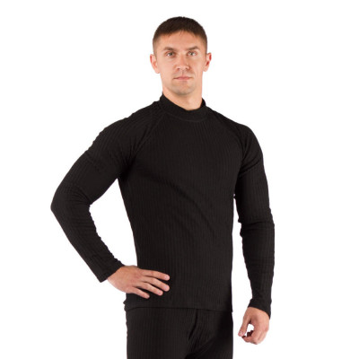 Футболка чоловіча Lasting SWU, чорна, L