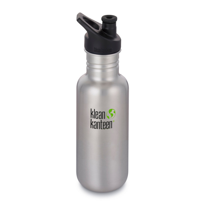 Фляга Klean Kanteen Classic Sport Cap Brushed Stainless 532 мл 