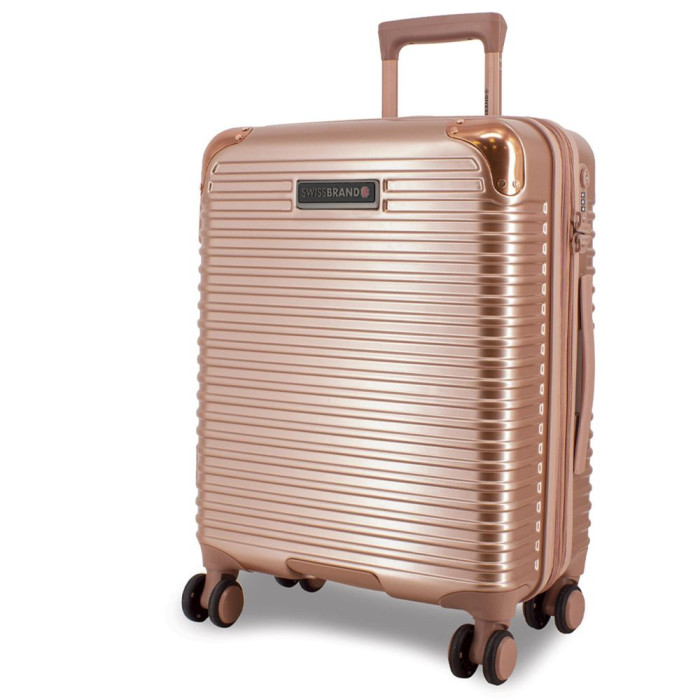 Валіза Swissbrand Rome (L) Rose Gold (SWB_LHROM003L) 