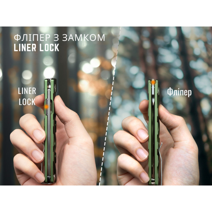 Ніж складаний Ruike P878-AG 