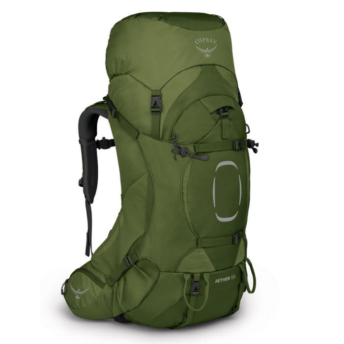 Рюкзак Osprey Aether 55 garlic mustard green - L/XL - зелений 