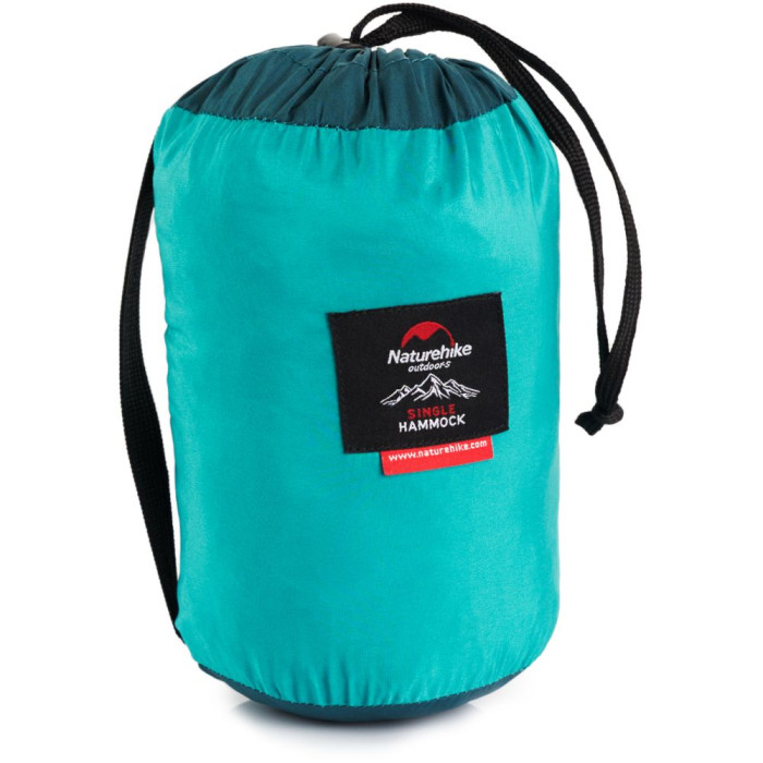 Гамак Одномісний Naturehike NH17D012-C, 340t поліестер, Блакитний 