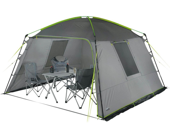 Тент High Peak Cabana-світло-сірий /темно-сірий /жовтий (14052) 