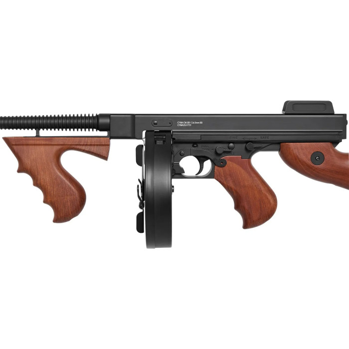 Пістолет - кулемет страйкбольний CYMA Thompson CM.051 AEG 6 мм 