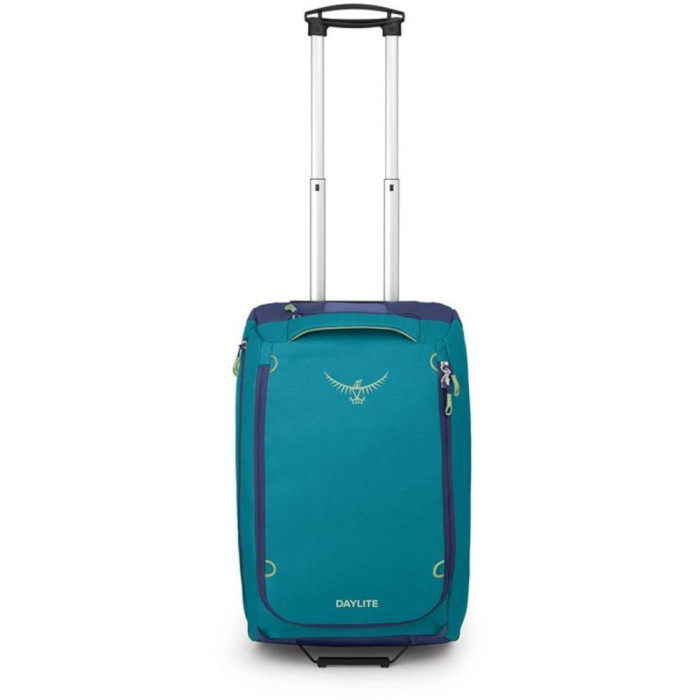 Сумка на колесах Osprey Daylite Carry-On Wheeled Duffel 40 blue spikemoss/alkaline - O/S - синій/бірюзовий 
