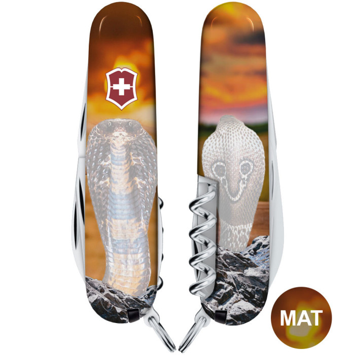 Складаний ніж Victorinox SPARTAN ZODIAC Королівська кобра 1.3603.Z4230pk 