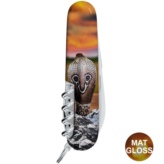 Складаний ніж Victorinox SPARTAN ZODIAC Королівська кобра 1.3603.Z4230pk 