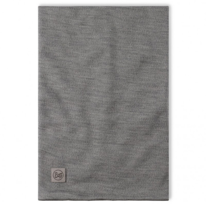 Шарф-труба Buff Heavyweight Merino Wool solid Light Grey 