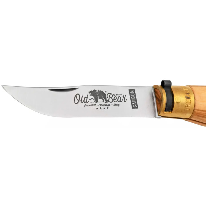 Ніж Old Bear Classic XL, C70 steel, Olive wood 