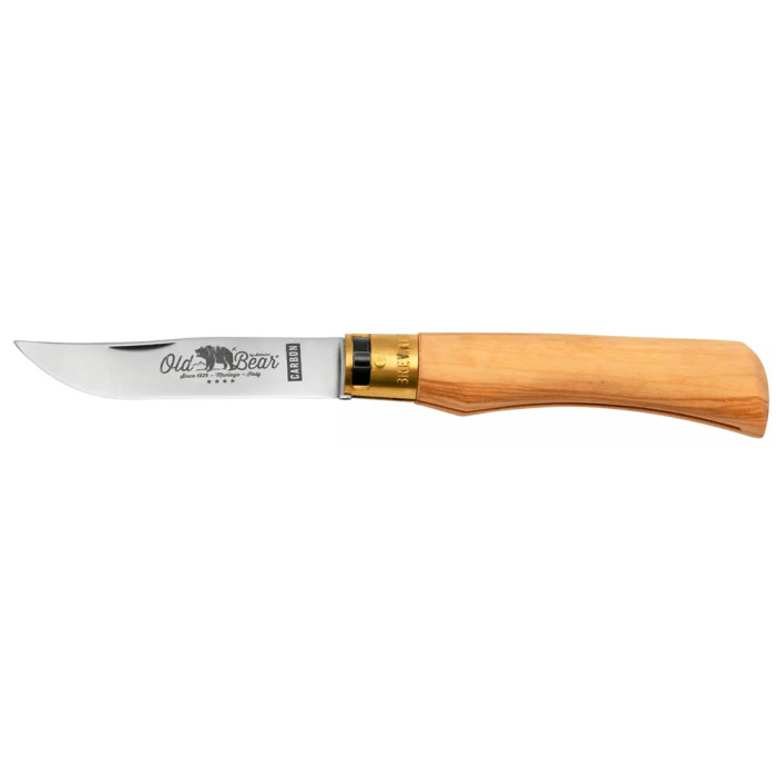 Ніж Old Bear Classic XL, C70 steel, Olive wood 