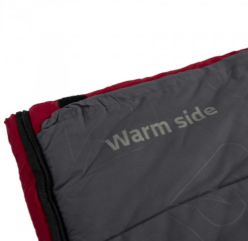 Спальний мішок Bo-Camp Gramark XL Cool /Warm Gold -8° Червоний /Сірий (3605895) 