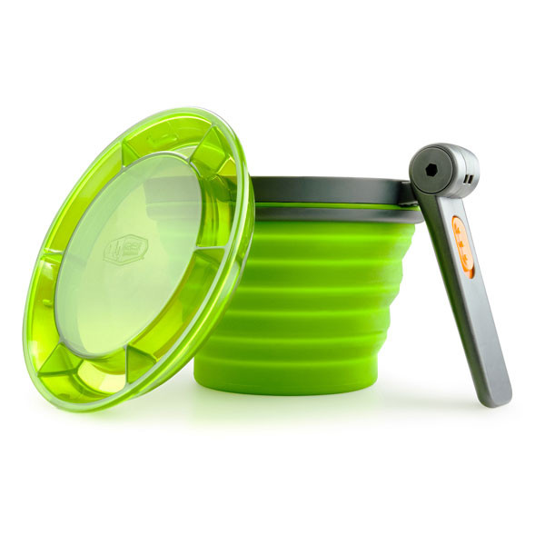 Складне горнятко GSI Outdoors Collapsible Fairshare Mug (зелене) 