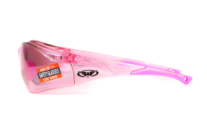 Окуляри захисні Global Vision Cruisin (pink), рожеві 