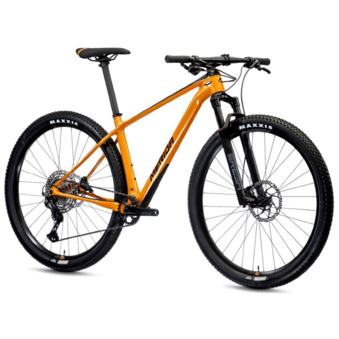 Велосипед Merida 2021 big.nine 5000 l(19) black/orange 