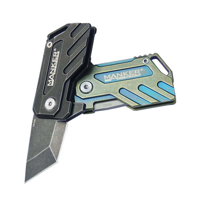 Ніж складаний Manker Elfin Black, чорний 