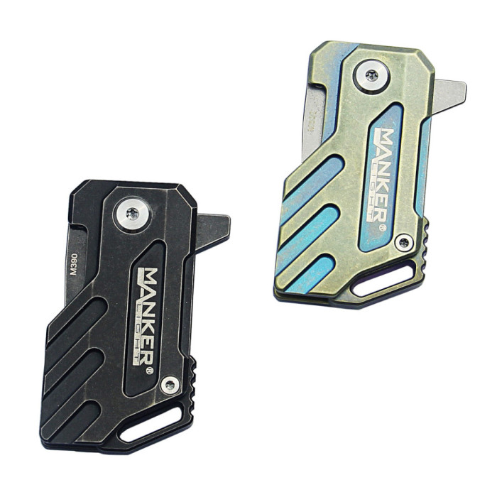 Ніж складаний Manker Elfin Black, чорний 