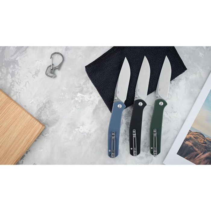 Ніж складаний Ganzo G6804 сірий 