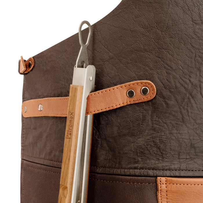 Фартух шкіряний Petromax Buff Leather Apron w/Cross Back