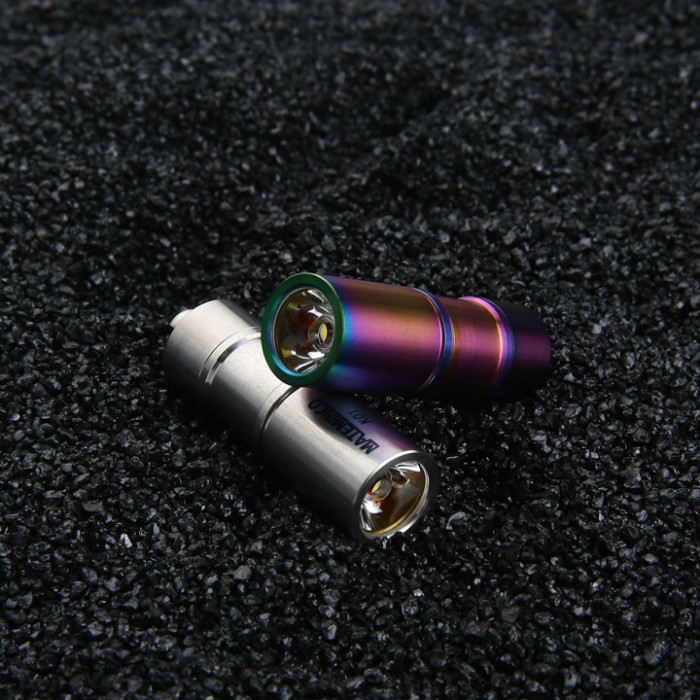 Ліхтар Mateminco Copper 100LM USB Mini LED, сріблястий 