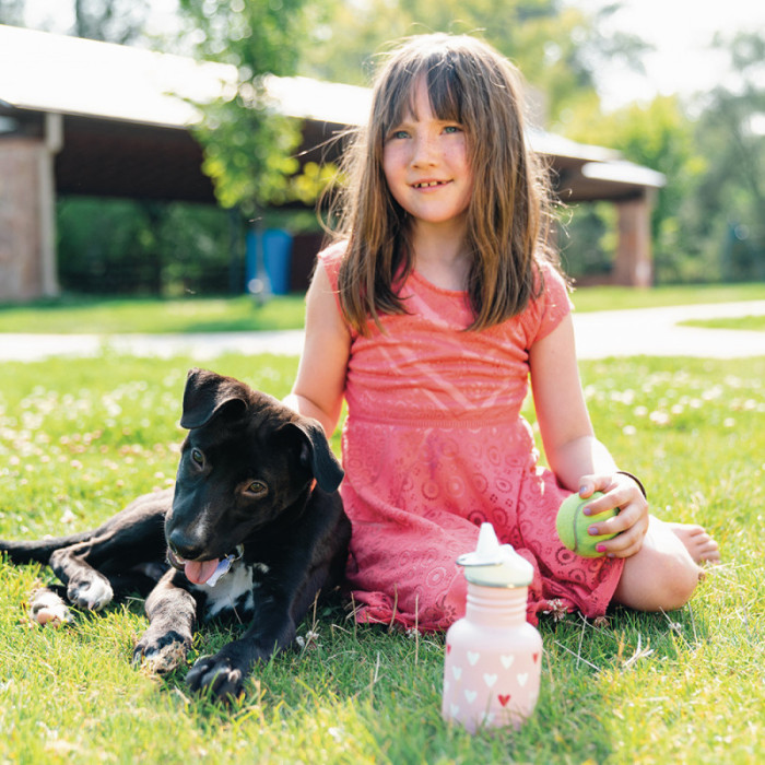 Пляшка для води Kid Kanteen Classic Sippy Cap Millennial Hearts Matt 355 мл 