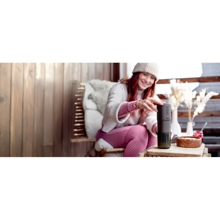 Портативна електрична еспресо-кавоварка Wacaco Pixapresso, електрична, для меленої кави та капсул 