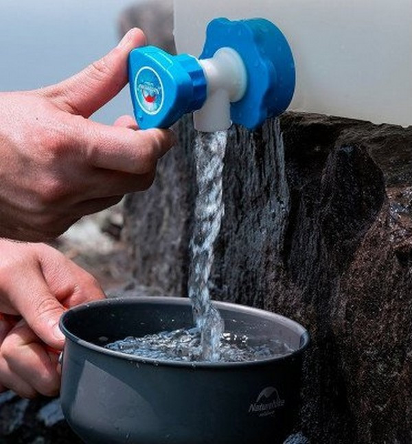 Каністра для води Water container 18 л Naturehike NH16S018-T transparent 