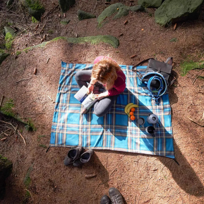 Килимок для пікніка Uquip Scotty M Petrol/Grey (243101) 