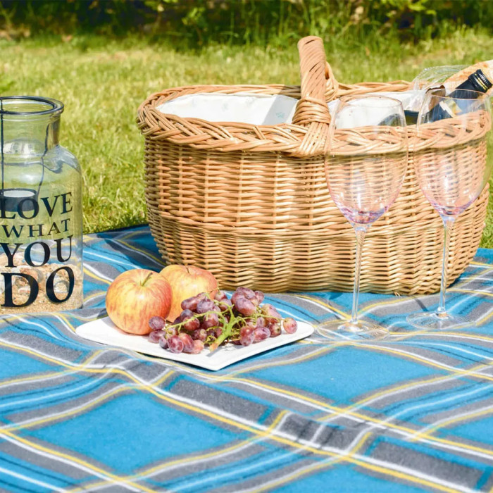 Килимок для пікніка Uquip Scotty M Petrol/Grey (243101) 