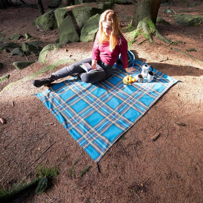Килимок для пікніка Uquip Scotty M Petrol/Grey (243101) 