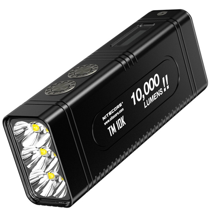 Ліхтар Nitecore TM10K з OLED дисплеєм 