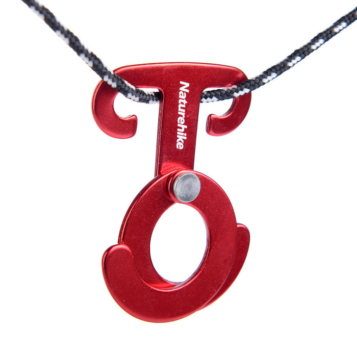 Підвіс універсальний Naturehike T-shape (4 pack) red NH15A006-K 