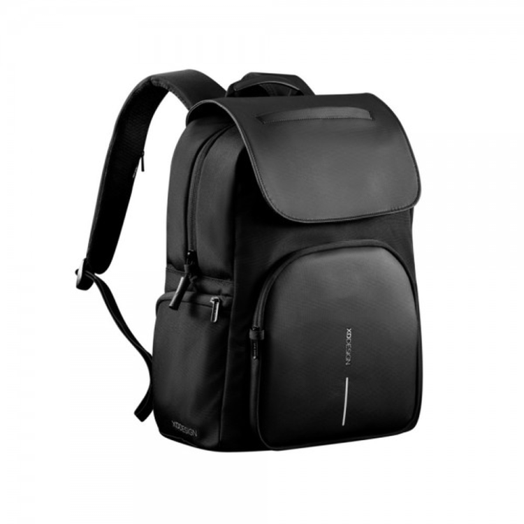 Рюкзак XD Design Soft Daypack захист від крадіжок, порізів, чорний 