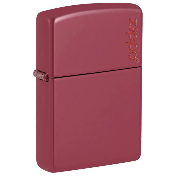 Запальничка Zippo Red Brick Zippo Logo 49844 ZL 