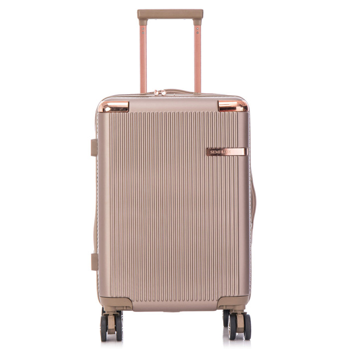 Валіза Semi Line 20" (S) Champagne (T5666-3) 