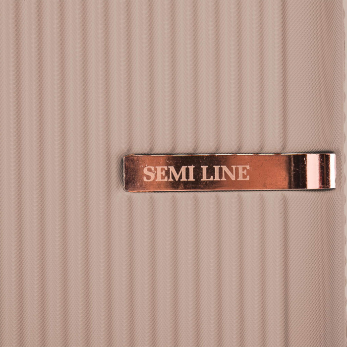 Валіза Semi Line 20" (S) Champagne (T5666-3) 