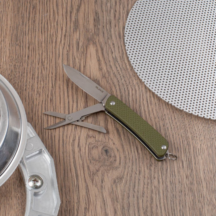 Багатофункціональний ніж Ruike Criterion Collection S22 зелений (пошкоджене/відсутнє пакування) 