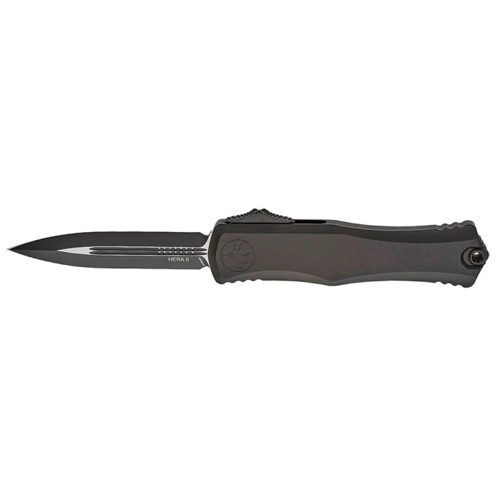 Ніж Microtech Hera II Double Edge Tactical, black