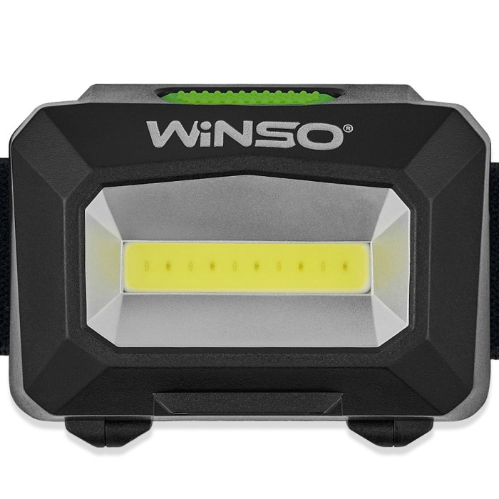 Ліхтар налобний Winso 100Lm, 3W COB, 3xAAA, White/Red 