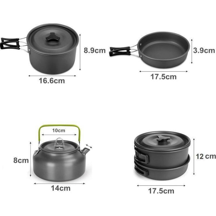Набір туристичного посуду Ranger Prius Lux (Арт. RA 9947) 