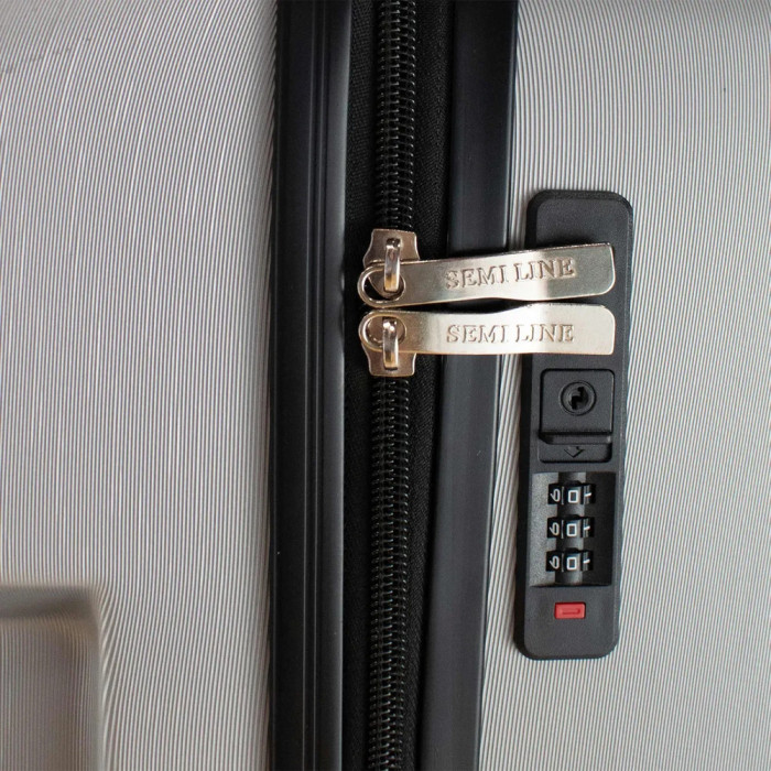 Валіза Semi Line 24" (M) NASA Silver (T5797-2)
