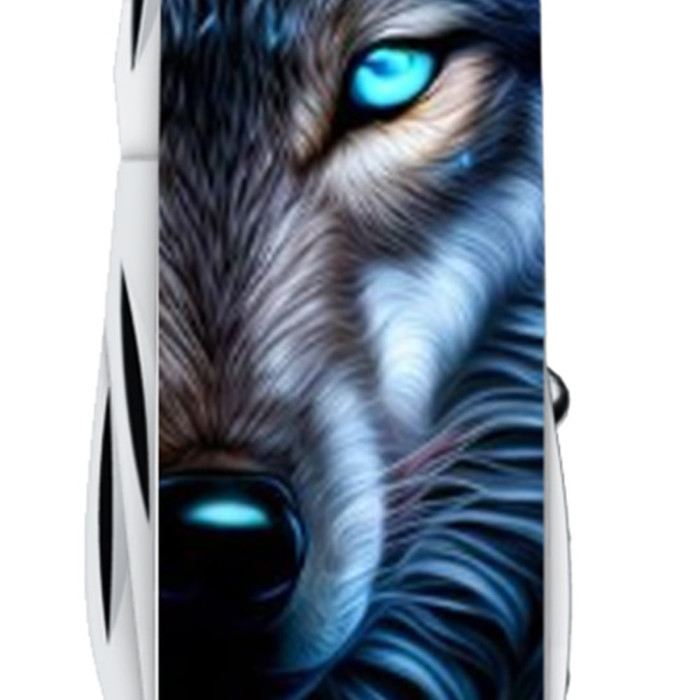 Складаний ніж Victorinox HUNTSMAN ANIMAL Вовк 