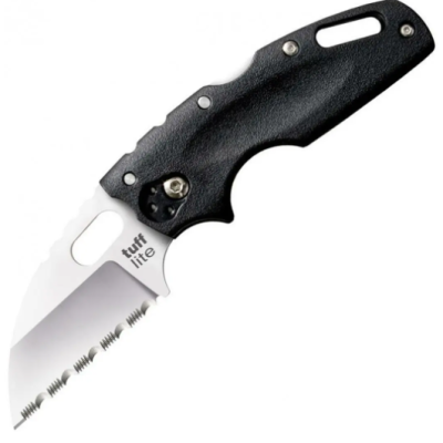 Ніж Cold Steel Tuff Lite, серрейтор, - чорний