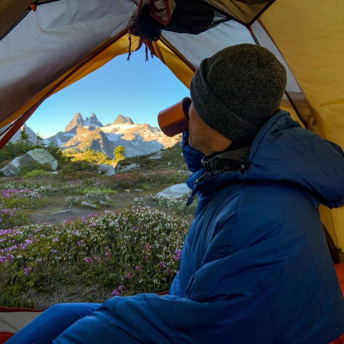 Спальний мішок, що надівається Selkbag LITE, розмір XL, сірий 